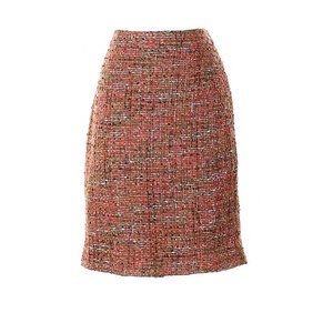 J. Crew Factory Pencil Skirt in Frayed Tweed Career Size 4